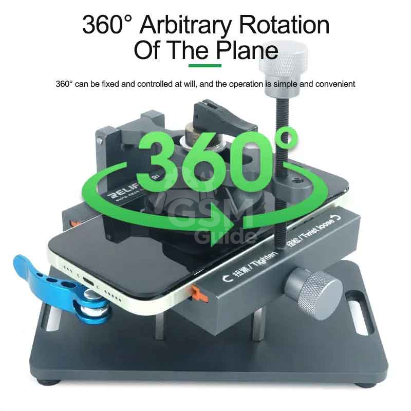 601s-51 Relife RL-601S Plus Rotating Fixture – Support Rotatif Multifonction Professionnel – Image 1