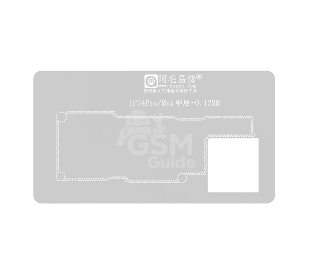 AMAOE_IP14PRO AMAOE IP14 PRO/MAX STENCIL – Image 1