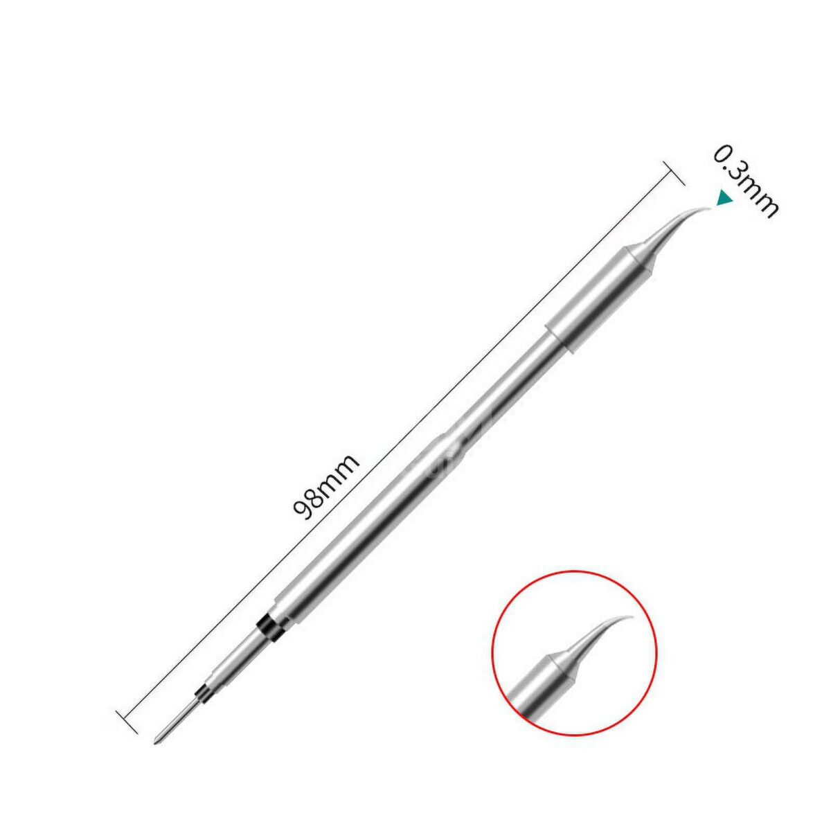 Pointe de fer à souder C245-IS Bent Tip – Image 2