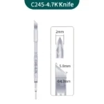 Pointe de fer à souder C245-K Blade Tip – Image 2