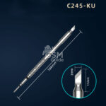 Pointe de fer à souder OSS C245-KU Soldering Iron Tip Large Blade Tip – Image 3