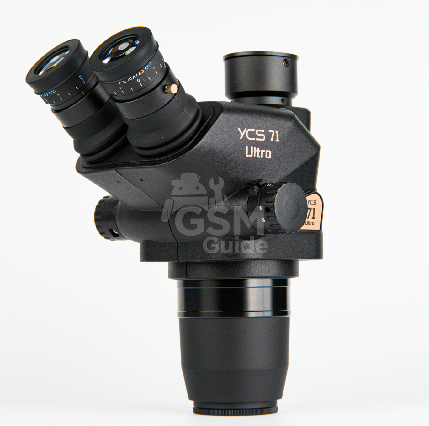image_104 YCS 71 Ultra Trinocular Macroscopic Co-visual Stereo Microscope Set for Soldering Repair – Image 1