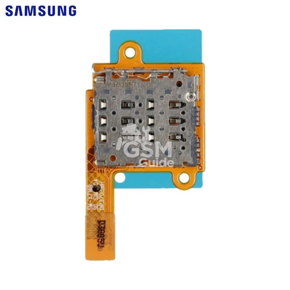 Lecteur SIM Original Samsung Galaxy Tab S9 Lecteur SIM Premium Samsung Galaxy Tab S9/Galaxy Tab S9 Plus/Galaxy Tab S9 5G/Galaxy Tab S9 Plus 5G/Galaxy Tab S10 Plus 5G/Galaxy Tab S10 Plus – Image 1