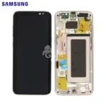 Afficheur Original Galaxy S8 G950 Doré