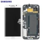 Afficheur Original Samsung Galaxy S6 Edge G925 Blanc