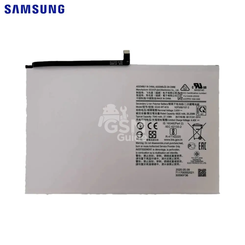 Batterie Originale Samsung Galaxy Tab A7 4G T505 Batterie Originale Samsung Galaxy Tab A7 4G T505/Galaxy Tab A7 T500 – Image 1