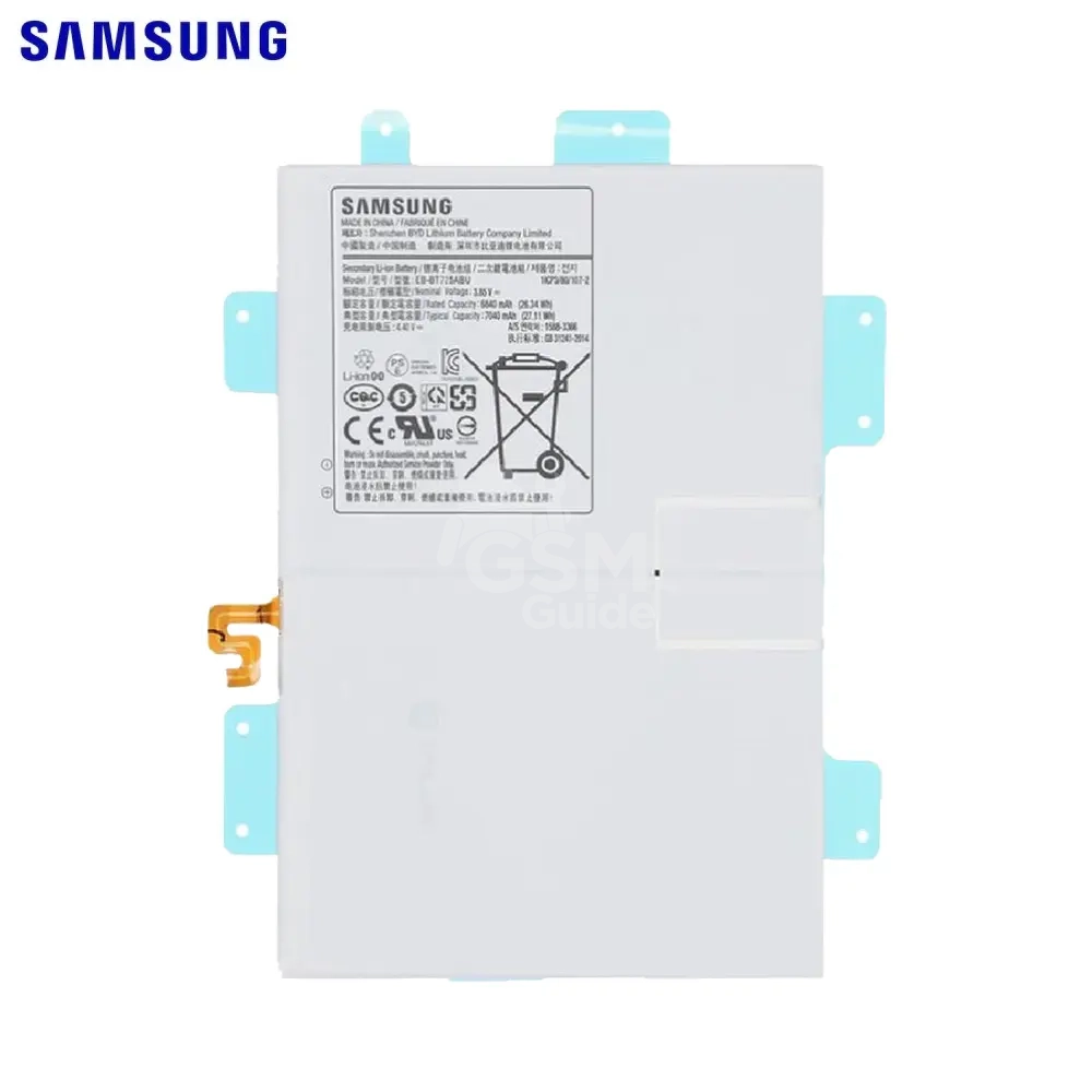 Batterie Originale Samsung Galaxy Tab S6 Lite Batterie Originale Samsung Galaxy Tab S6 Lite P610/Galaxy Tab S6 Lite 4G P615/Galaxy Tab S6 Lite 2022 P613/Galaxy Tab S6 Lite 2022 4G P619/Galaxy Tab S6 Lite 2024 P620/Galaxy Tab S6 Lite 2024 4G P625 – Image 1