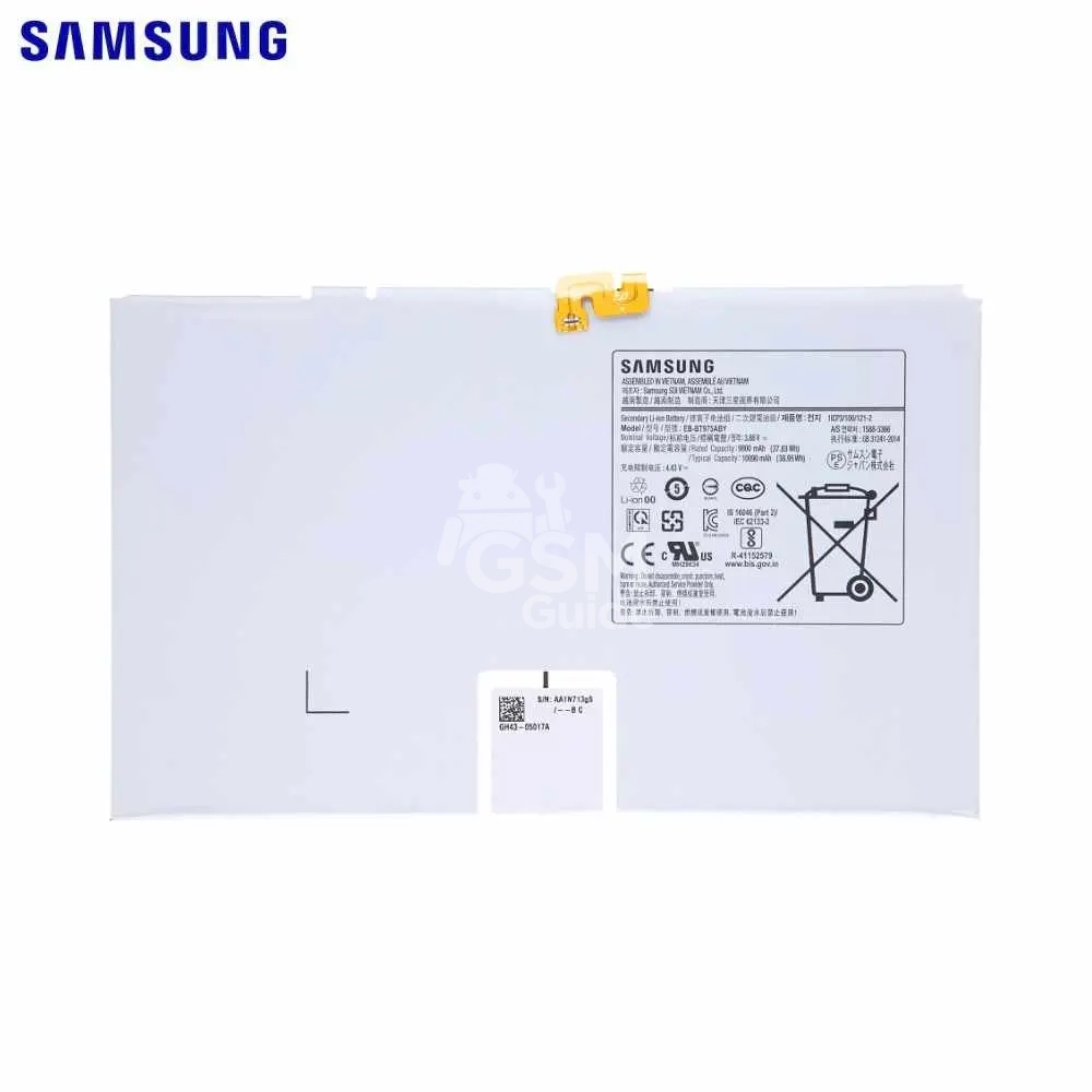 Batterie Originale Samsung Galaxy Tab S8 Plus 5 Batterie Originale Samsung Galaxy Tab S8 Plus 5G/Galaxy Tab S8 Plus – Image 1