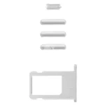 Boutons Apple iPhone XR Blanc