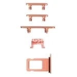 Boutons Apple iPhone XR corail
