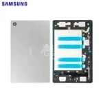 Cache Arrière Original Samsung Galaxy Tab A7 4G T505 Argent Métallique