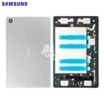 Cache Arrière Original Samsung Galaxy Tab A7 T500 Argent Métallique