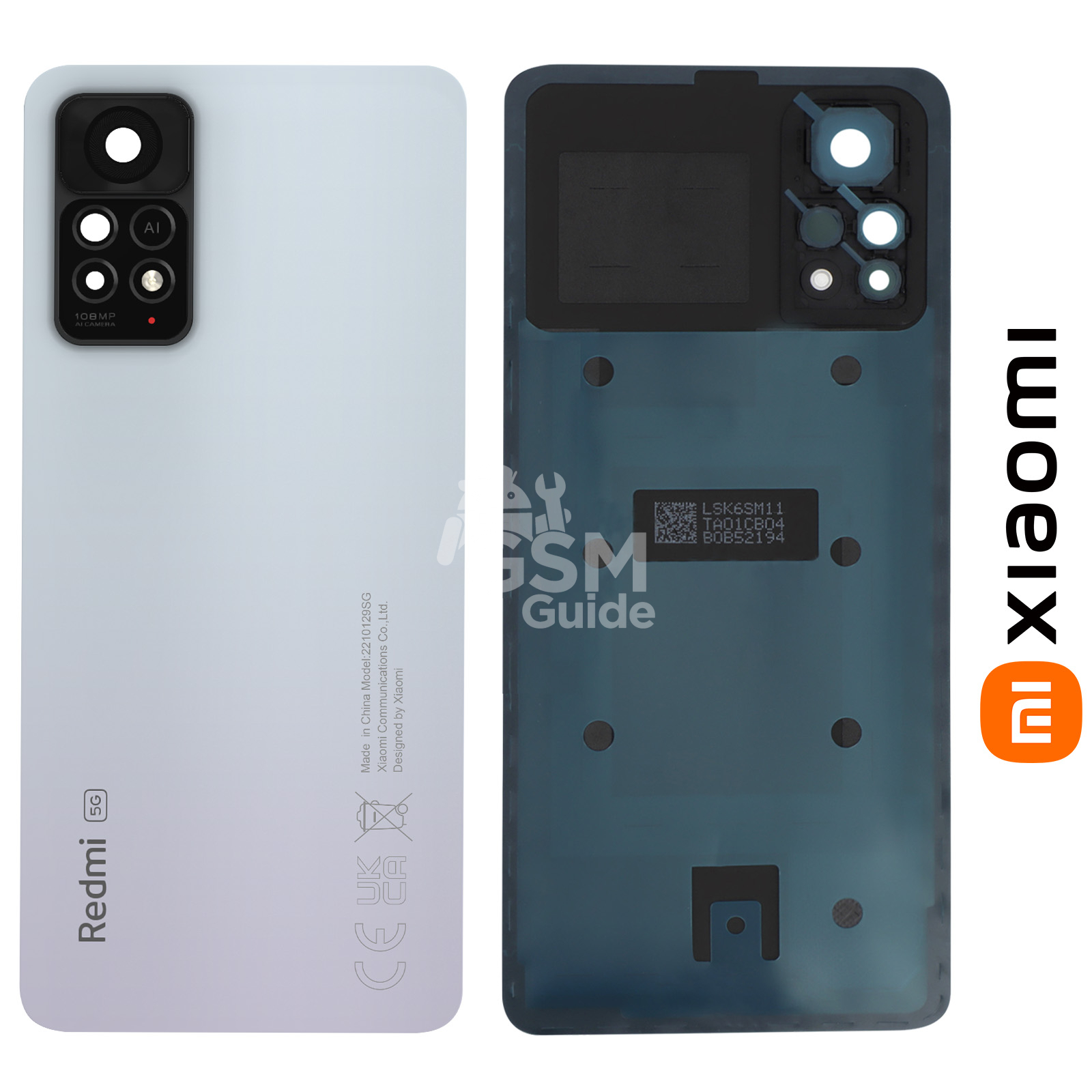 Cache Arrière Original Xiaomi 11T Pro 5G Blanc 9 Cache Arrière Original Xiaomi 11T Pro 5G Blanc – Image 1