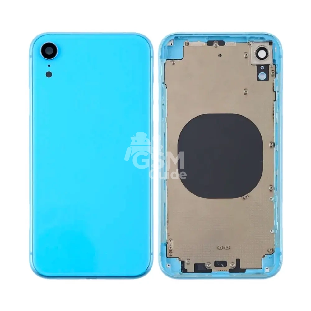 Cache arrière Apple iPhone XR Bleu Cache arrière Apple iPhone XR Bleu – Image 1