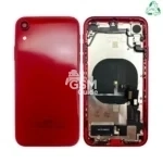 Cache arrière Apple iPhone XR Rouge