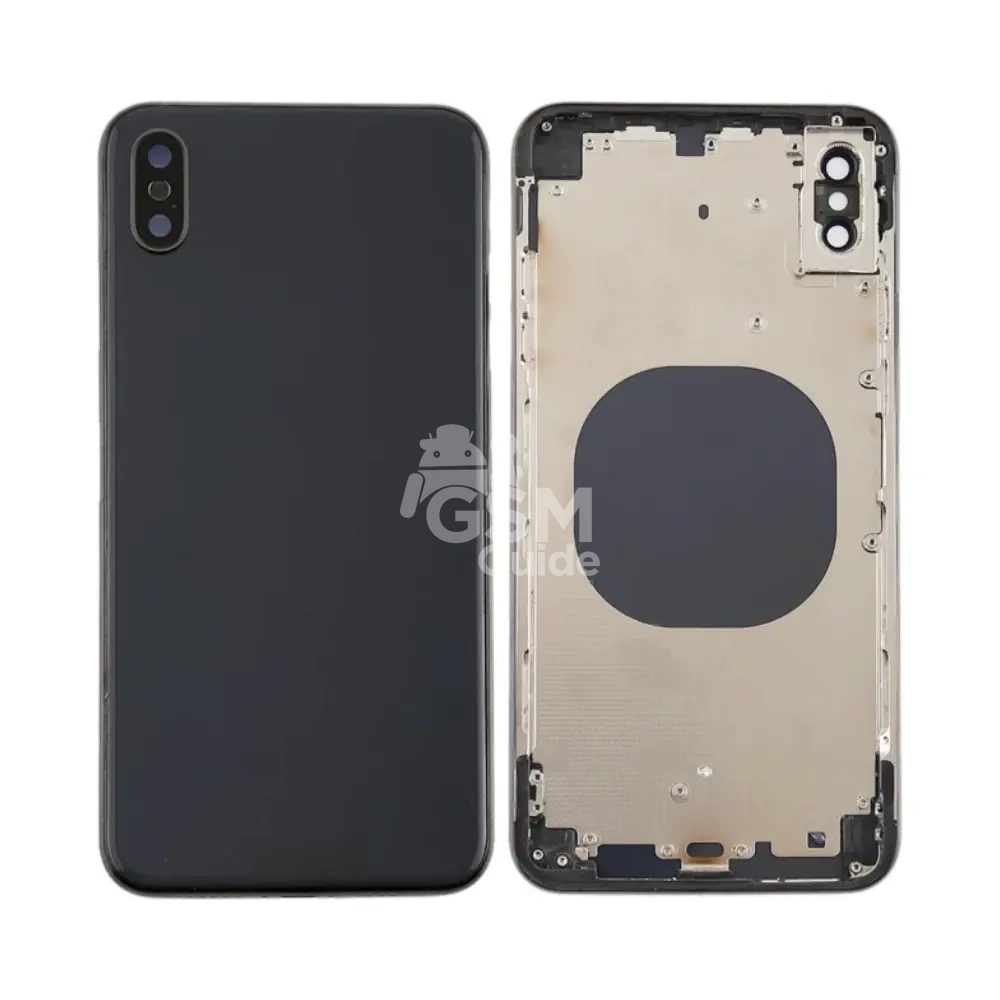Cache arrière Apple iPhone XS Max Gris Cache arrière Apple iPhone XS Max Gris – Image 1