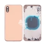 Cache arrière Apple iPhone XS Rose