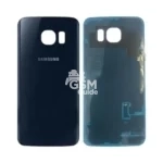 Cache arrière Premium Samsung Galaxy S6 Edge G925 Bleu