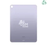 Cache arrière d'origine retirée Apple iPad Air 5 Violet