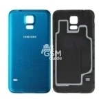 Cache arrière premium Samsung Galaxy S5 G900 Bleu