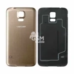Cache arrière premium Samsung Galaxy S5 G900 Doré