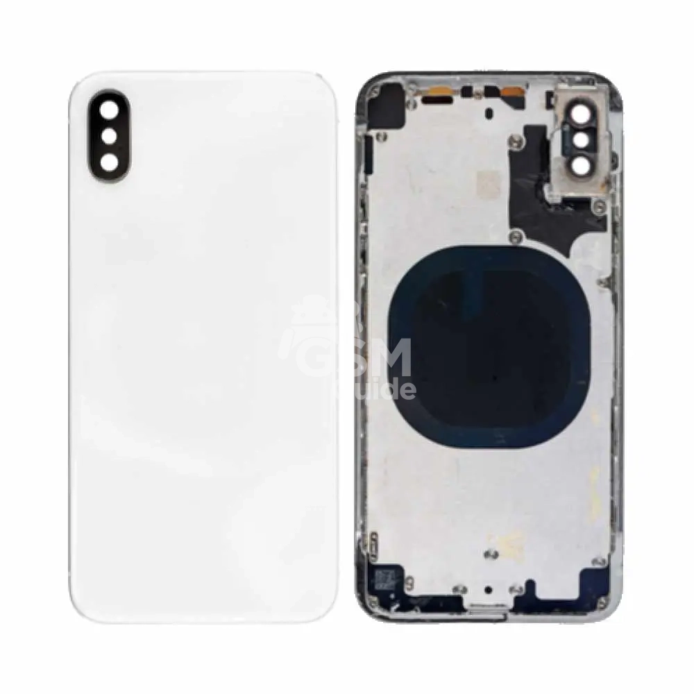 Cahe carrière Apple iPhone X Argent Cahe carrière Apple iPhone X Argent – Image 1