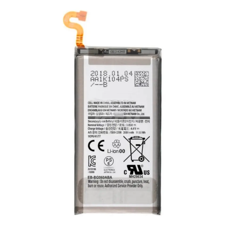 Premium Battery Samsung Galaxy S9 G960 Batterie premium Samsung Galaxy S9 G960 – Image 1