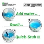 2UUL AS01 Technician's Disposable Ashtray 20Pcs/Box – Image 2