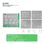 2UUL BG01 ABCD Reballing Stencil for iPh 8-16PM (4pcs/pack) – Image 5