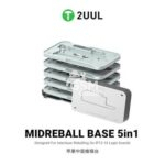 2UUL BH13 Base MidReball 5 en 1 pour iPhone 12-16PM Reballing