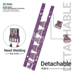 2UUL BT02 Double Sided Power Boot Battery Connector for iP8-15 & Partial Models of Android – Image 2