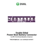 2UUL BT02 Double Sided Power Boot Battery Connector for iP8-15 & Partial Models of Android