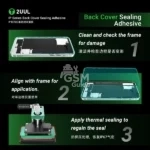 2UUL Back Cover Sealing Adhesive for iP14-17 Series (5pcs/Pack) – Image 2