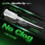 2UUL CS10 MicroFlex Tip Soft Flexible Precision Dispensing Needle Tip (50pcs/pack) – Image 4