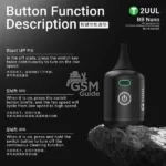2UUL DA90 BB nano 30W Superpower Fan for Precise Cooling & Dust Reoving – Image 2