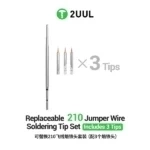 2UUL FD35 Replaceable 210 Jumper Wire Soldering Tip Set (3Pcs/Set)