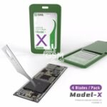 2UUL DA16 Hand Finish Blades (without handle) 4 Blades/Pack - X Model