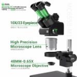2UUL MC6558 65X-58X Professional Repair Microscope with Built-in Lighting – Image 3
