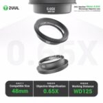 2UUL MS06 OpenView 48mm-0.65X Microscope Objective Lens – Image 4