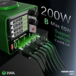 2UUL PC01 Power Max 200W Multi-Port Charger Adjustable Voltage Integrated Power Supply – Image 5
