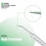 2UUL TW23 Curved Tip Non-magnetic Daily Tweezer – Image 2