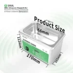 2UUL SS01 Ultrasonic Cleaner 0.8L For Components Deep Cleaning – Image 3