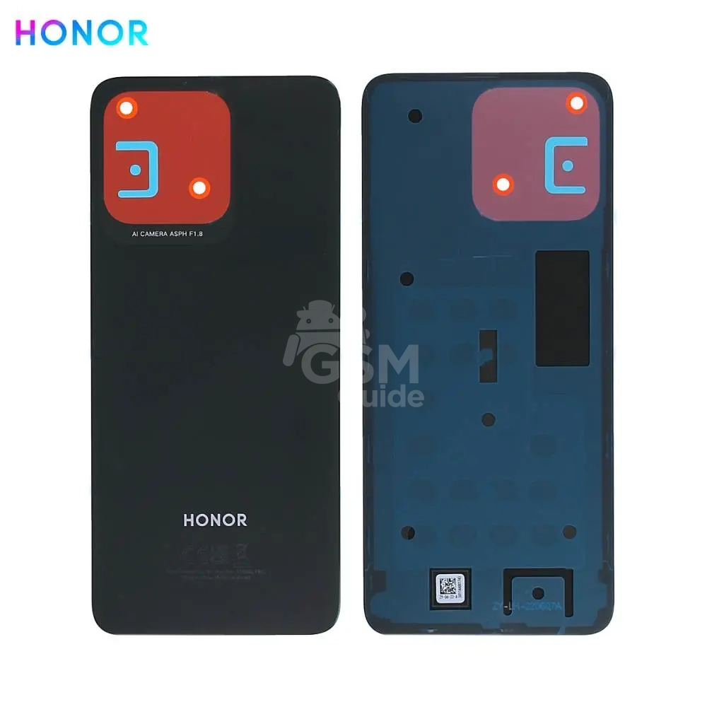 Cache Arrière Original Honor X8 5G 9707AAAM Noir Minuit Cache Arrière Original Honor X8 5G Noir Minuit – Image 1