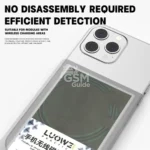 Mobile phone wireless magnet observation plate LW-328 – Image 4