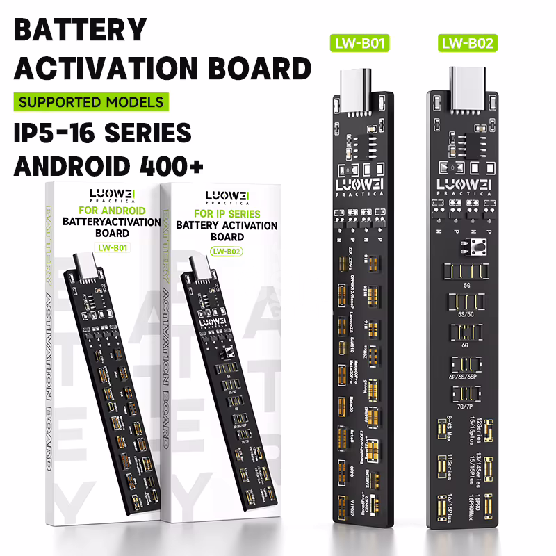 LW-B02 Carte d'activation de batterie LUOWEI LW-B02 pour iPhone – Image 1