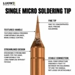 C210 Series - Fine Tip Copper Soldering Tip for Jumper Wiring LW-C210-F – Image 4