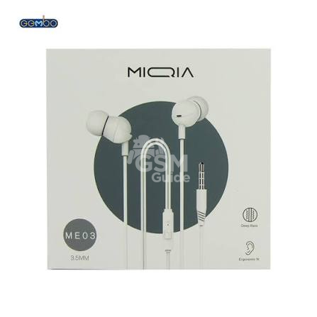 MIQIA ME03 In-Ear Wired Earphones 3.5mm MIQIA ME03 In-Ear Wired Earphones 3.5mm – Image 1