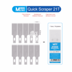 MaAnt 21T – Lames Spatules Speed Shovel pour Retrait de Colle (Boîte de 10 Pièces)
