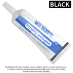 MaAnt 6002 Black – Colle Adhésive Noire pour Réparation Mobile (50 ml)