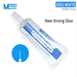 MaAnt 6002 White – Colle Adhésive pour Réparation Mobile (50 ml)
